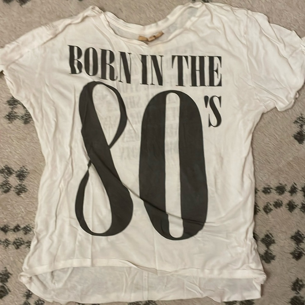 Zara Y2K - “Born in the 80s” tee